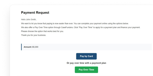 Scheduled payments and collections